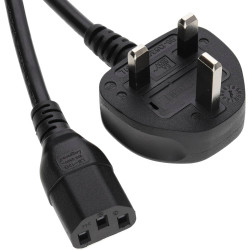 1.5m IEC Cable to UK 3 Pin...