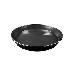 Round Black Tray 30cm